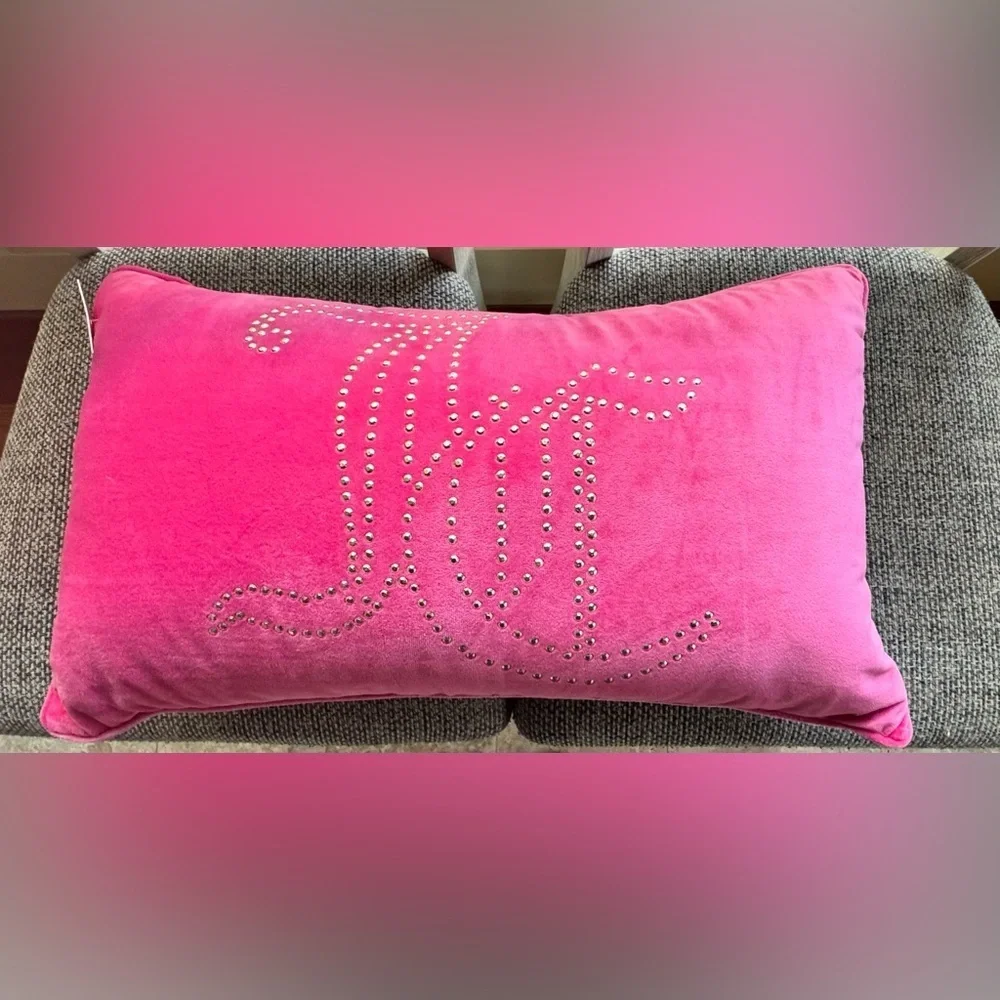 Juicy Couture Pink Decorative Pillows